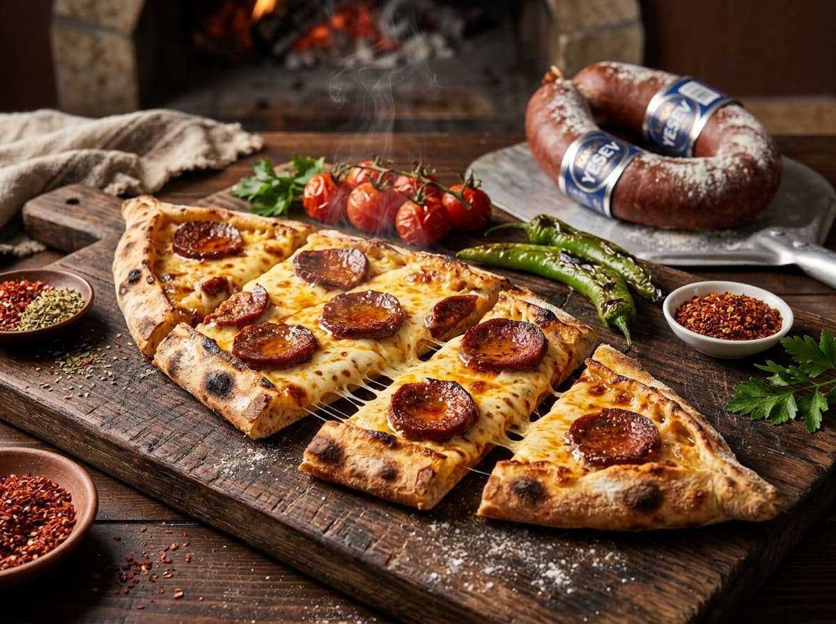 Lavaş Pizza (10 Dakikada Çıtır)